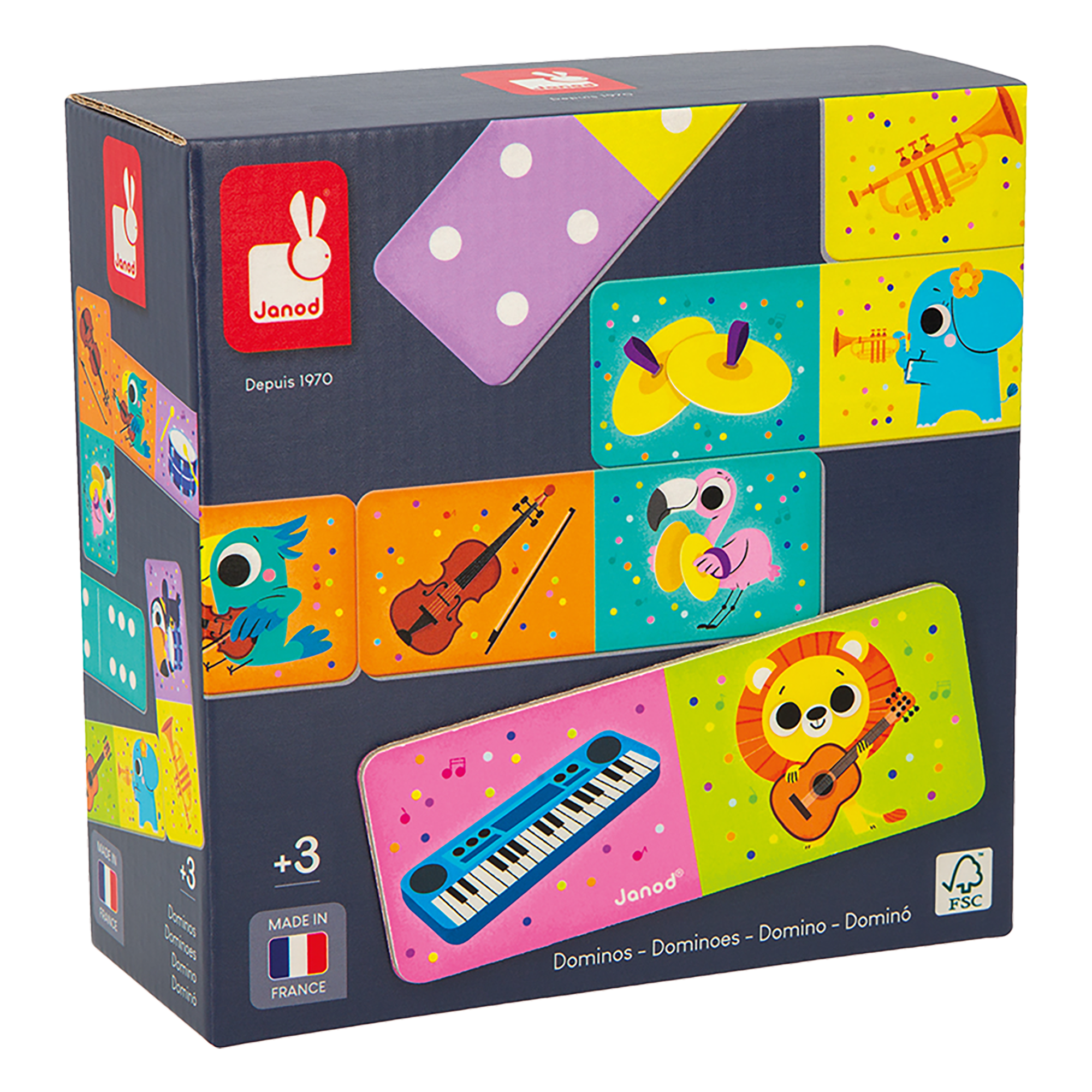 DOMINOS - INSTRUMENTS DE MUSIQUE JANOD