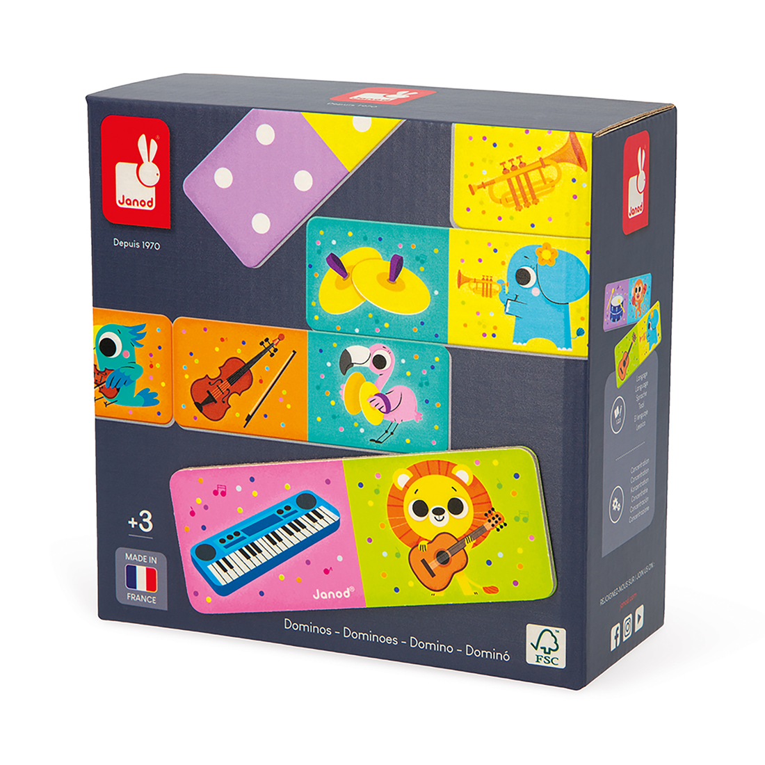 DOMINOS - INSTRUMENTS DE MUSIQUE JANOD