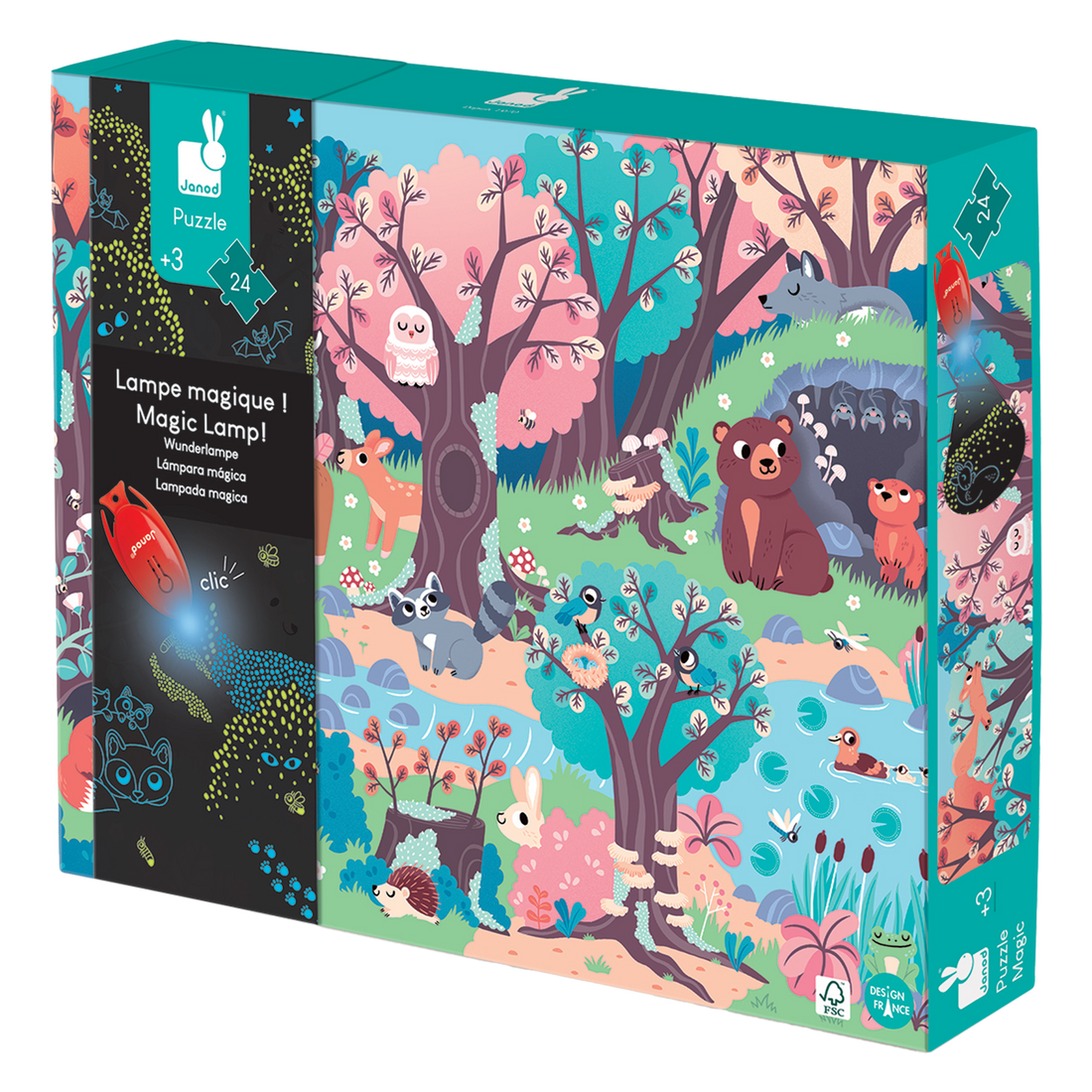 PZ24- MAGIQUE - FORÊT JANOD PUZZLES