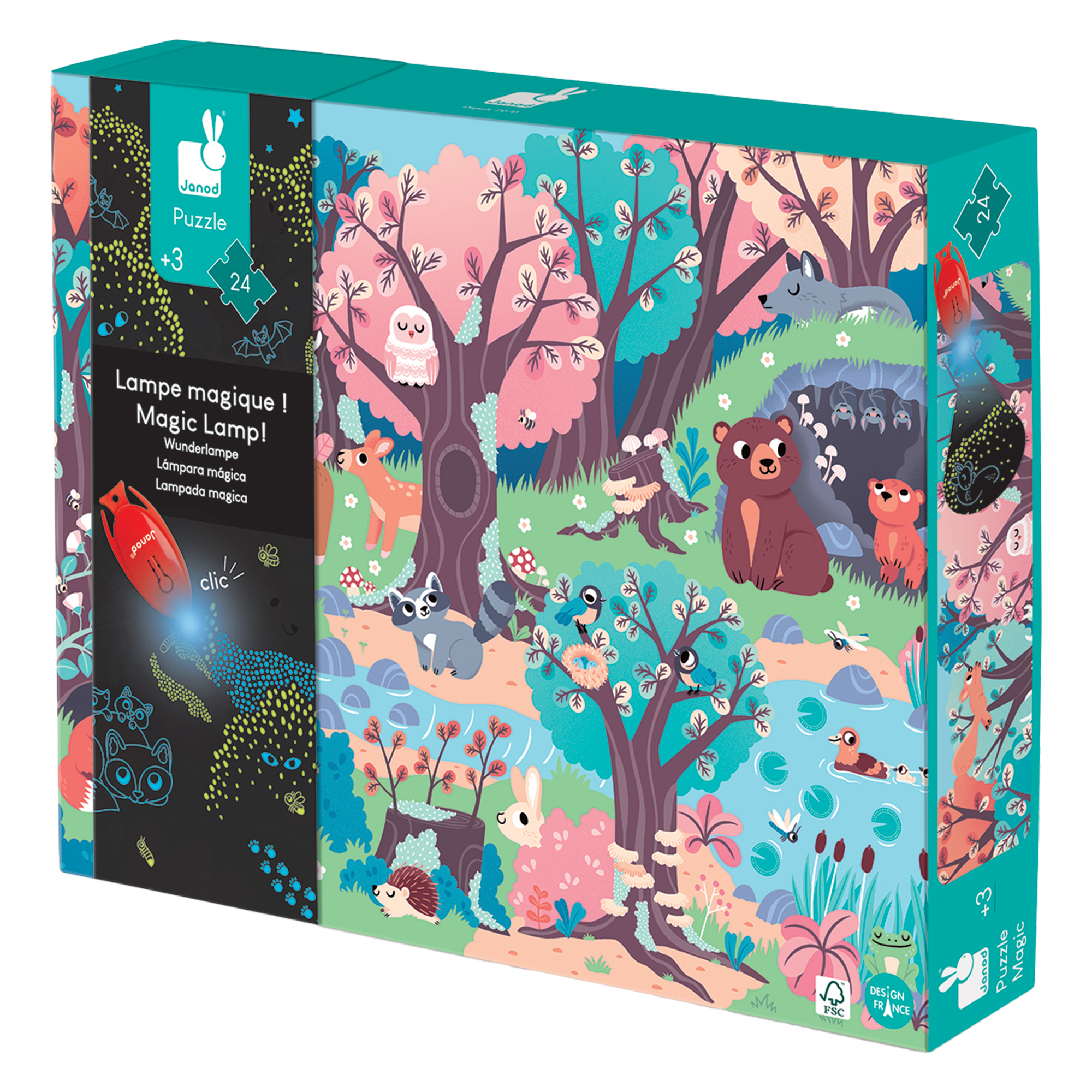 PZ24- MAGIQUE - FORÊT JANOD PUZZLES
