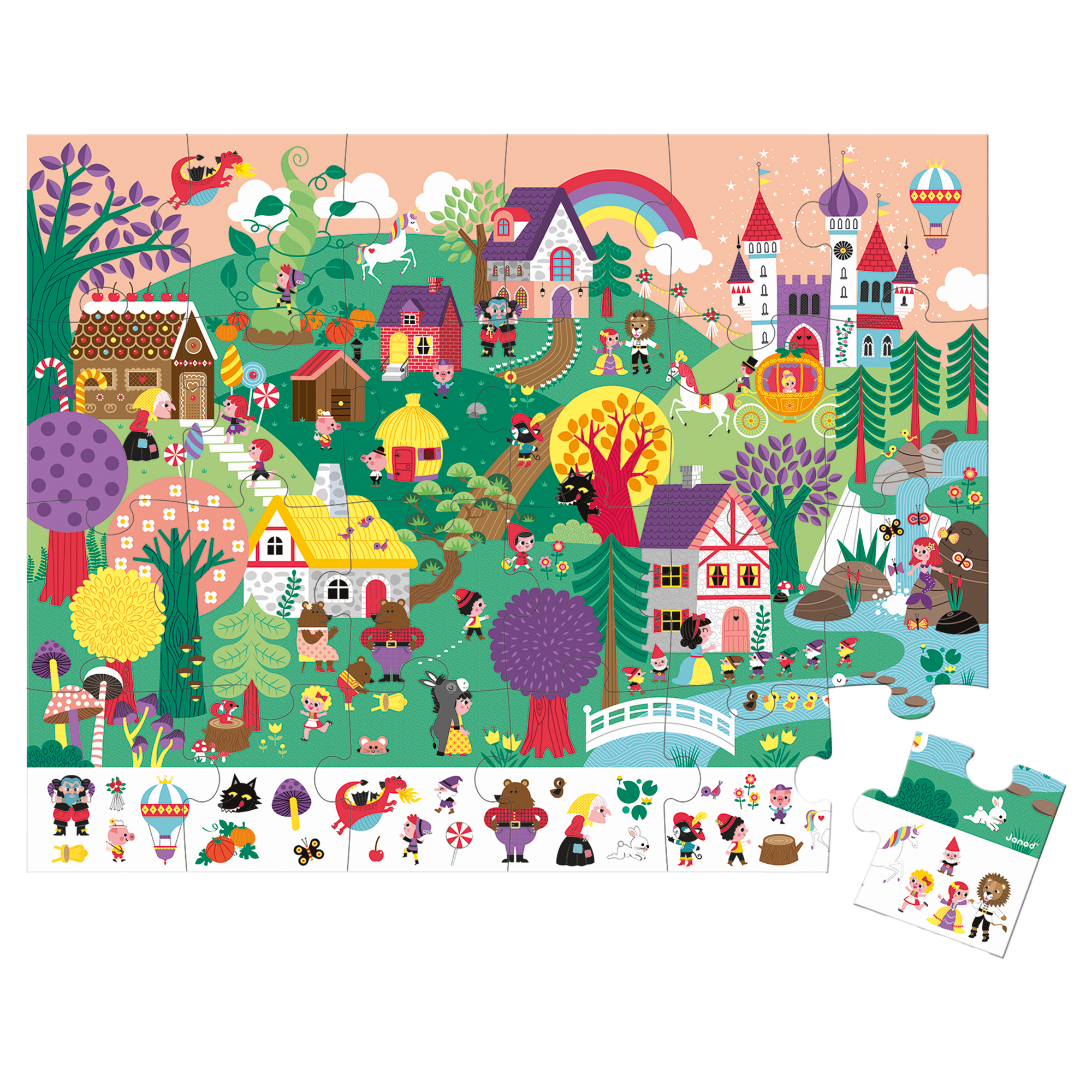PZ24: D'OBSERVATION - LES CONTES JANOD PUZZLES