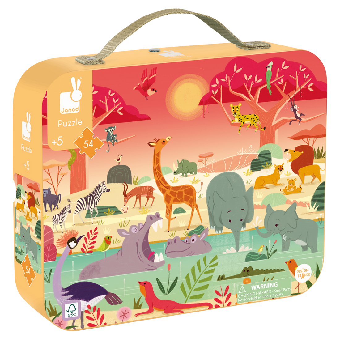 PZ54: RÉSERVE ANIMALIÈRE JANOD PUZZLES