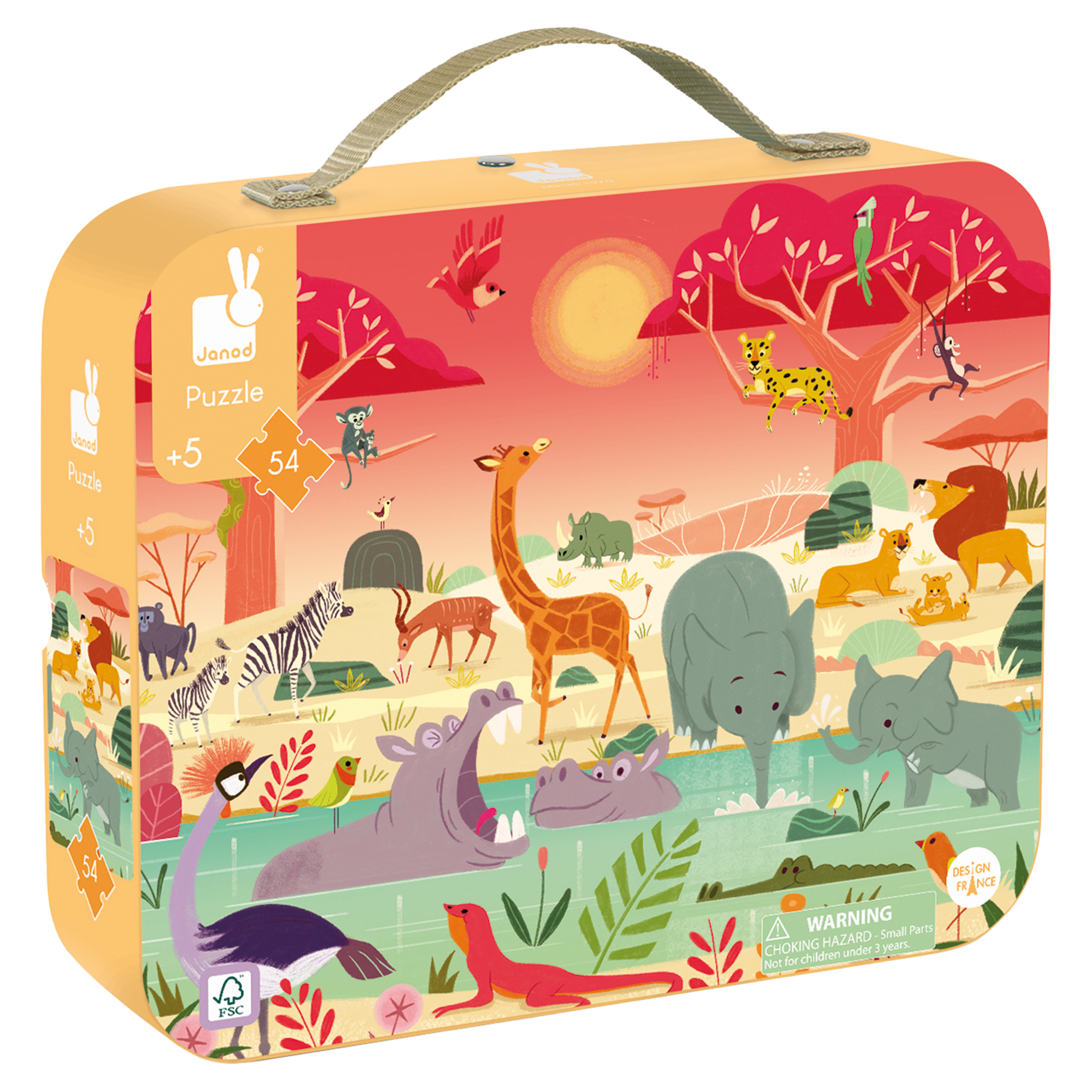 PZ54: RÉSERVE ANIMALIÈRE JANOD PUZZLES