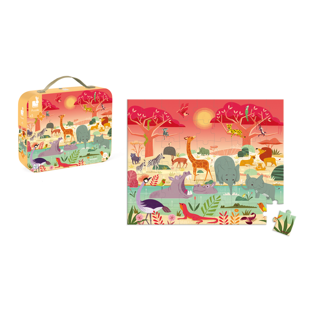 PZ54: RÉSERVE ANIMALIÈRE JANOD PUZZLES