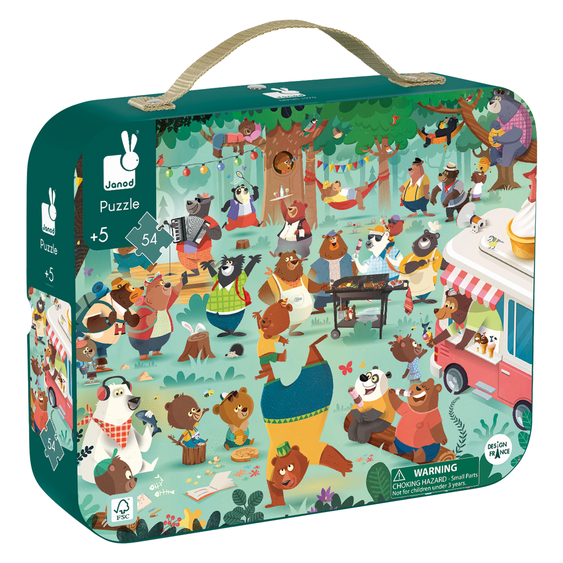 PZ54: LA COUSINADE DES OURS JANOD PUZZLES