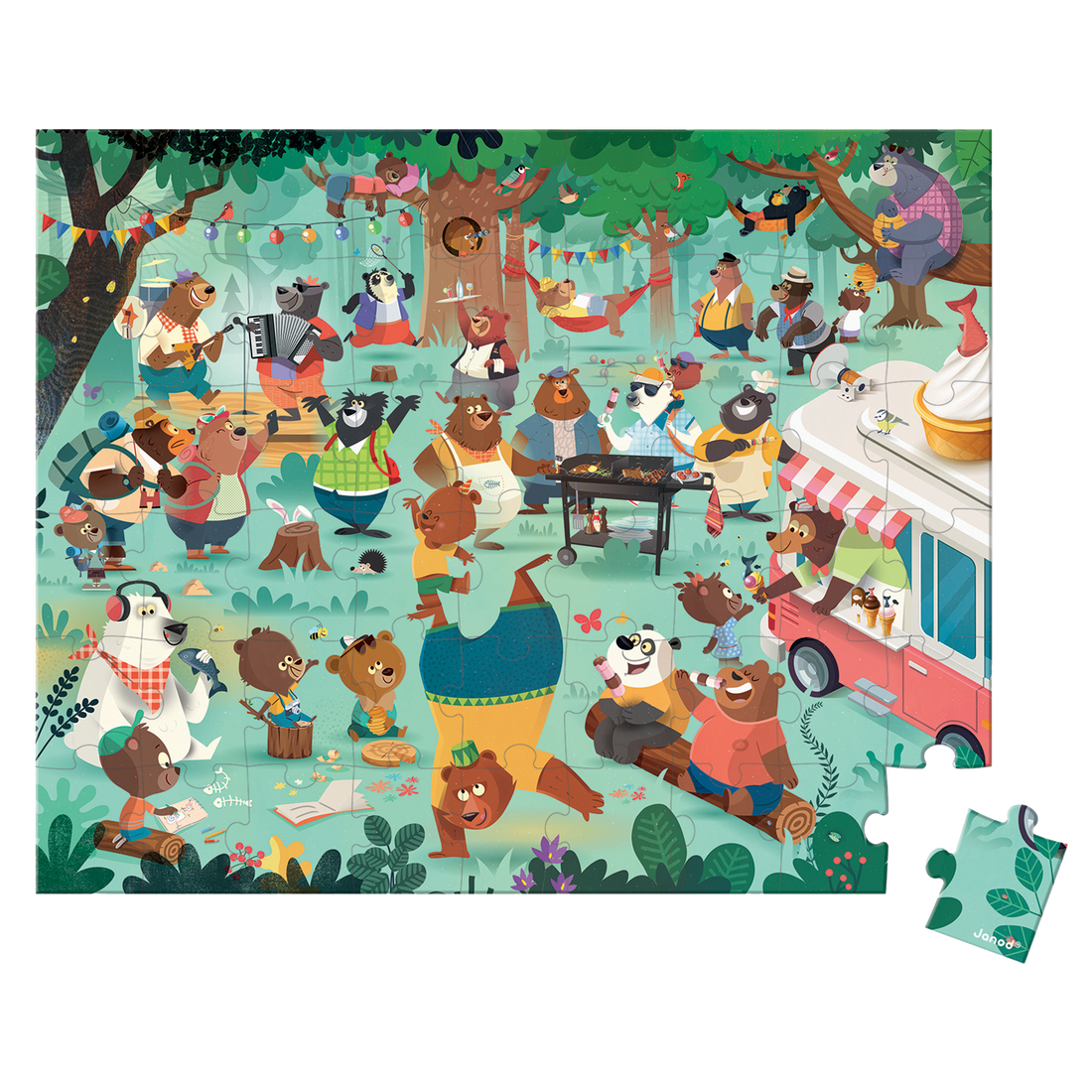 PZ54: LA COUSINADE DES OURS JANOD PUZZLES