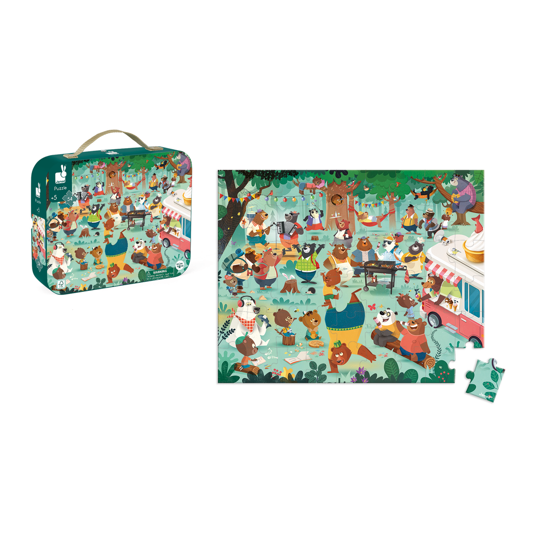 PZ54: LA COUSINADE DES OURS JANOD PUZZLES