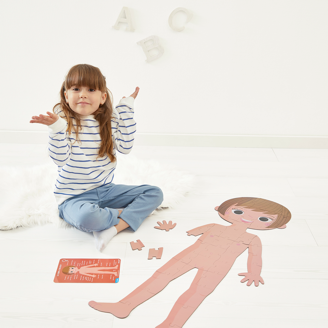4 EN 1 CASSE-TÊTE ÉDUCATIONNEL - CORPS HUMAIN JANOD PUZZLES