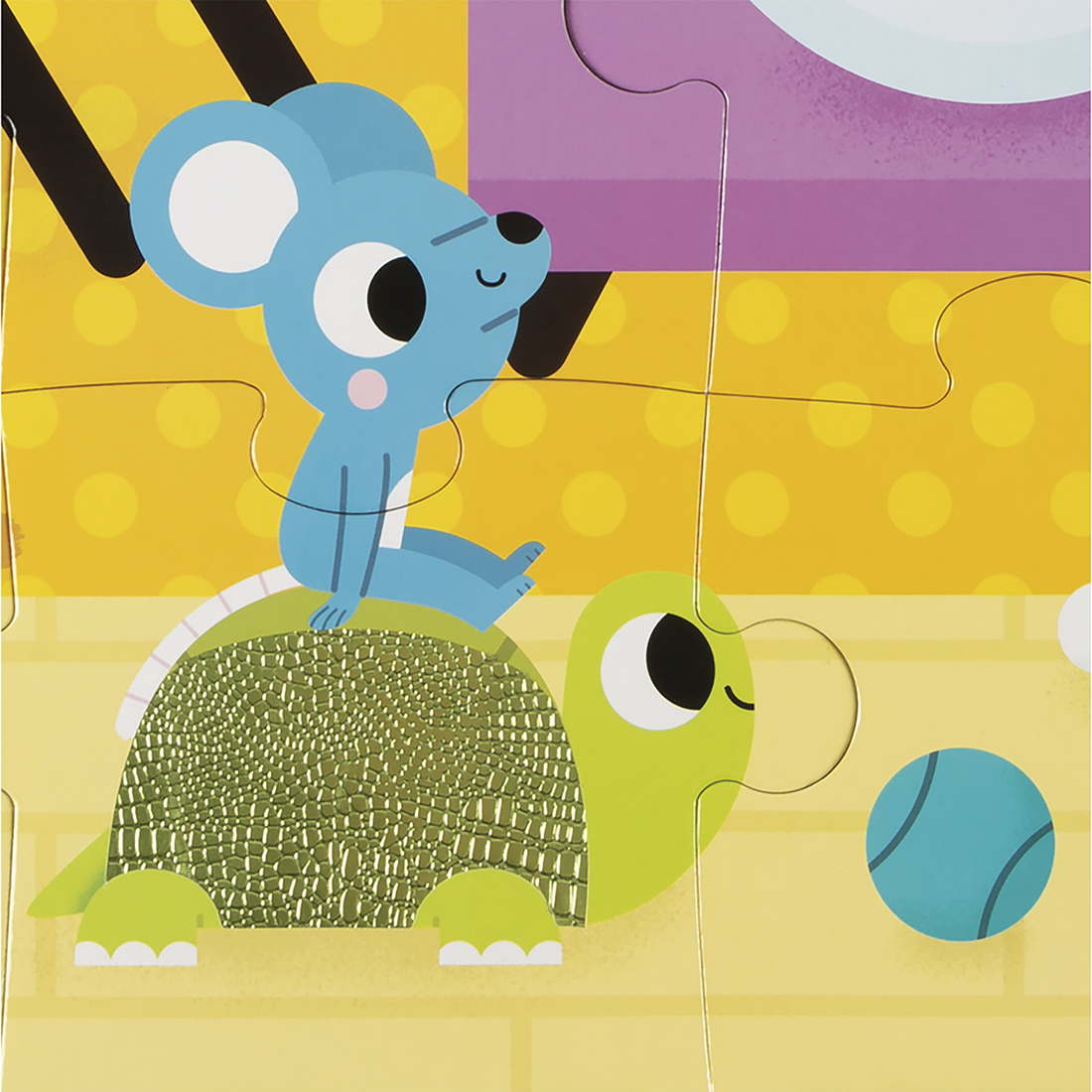 PZ20- TACTILE - LES ANIMAUX DOMESTIQUES JANOD PUZZLES