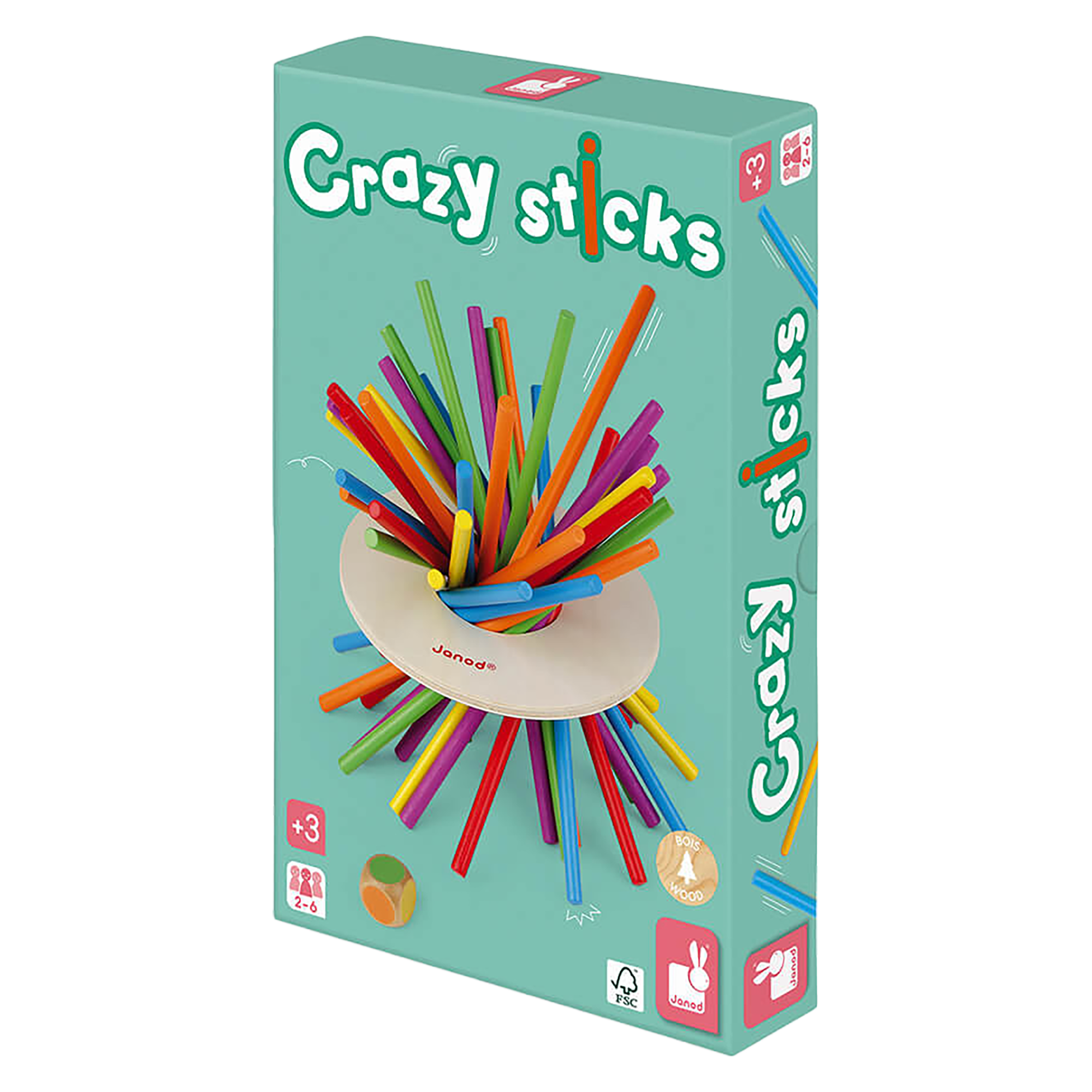 JEU D'ADRESSE - CRAZY STICKS JANOD