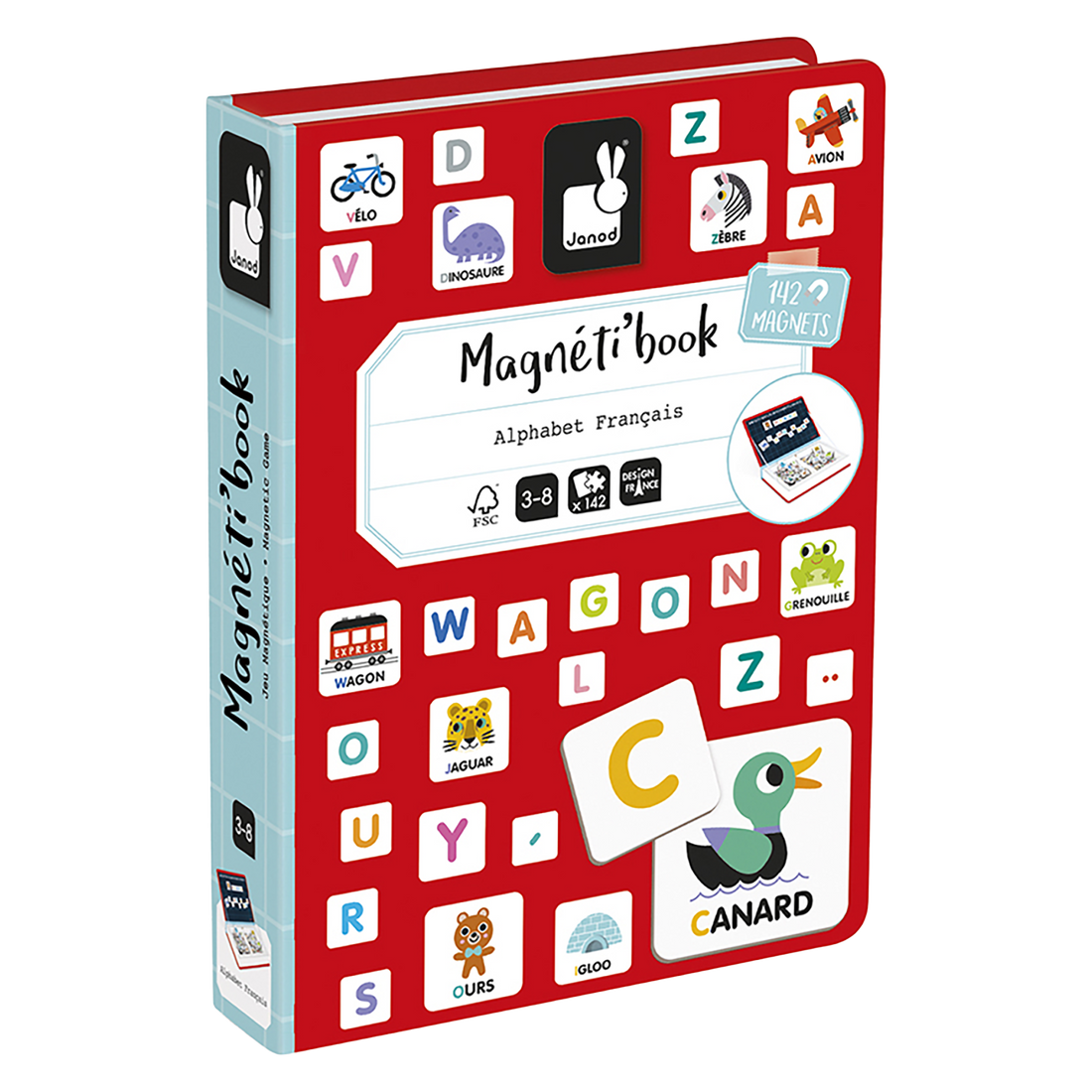 MAGNÉTI'BOOK - ALPHABET FRANCAIS JANOD