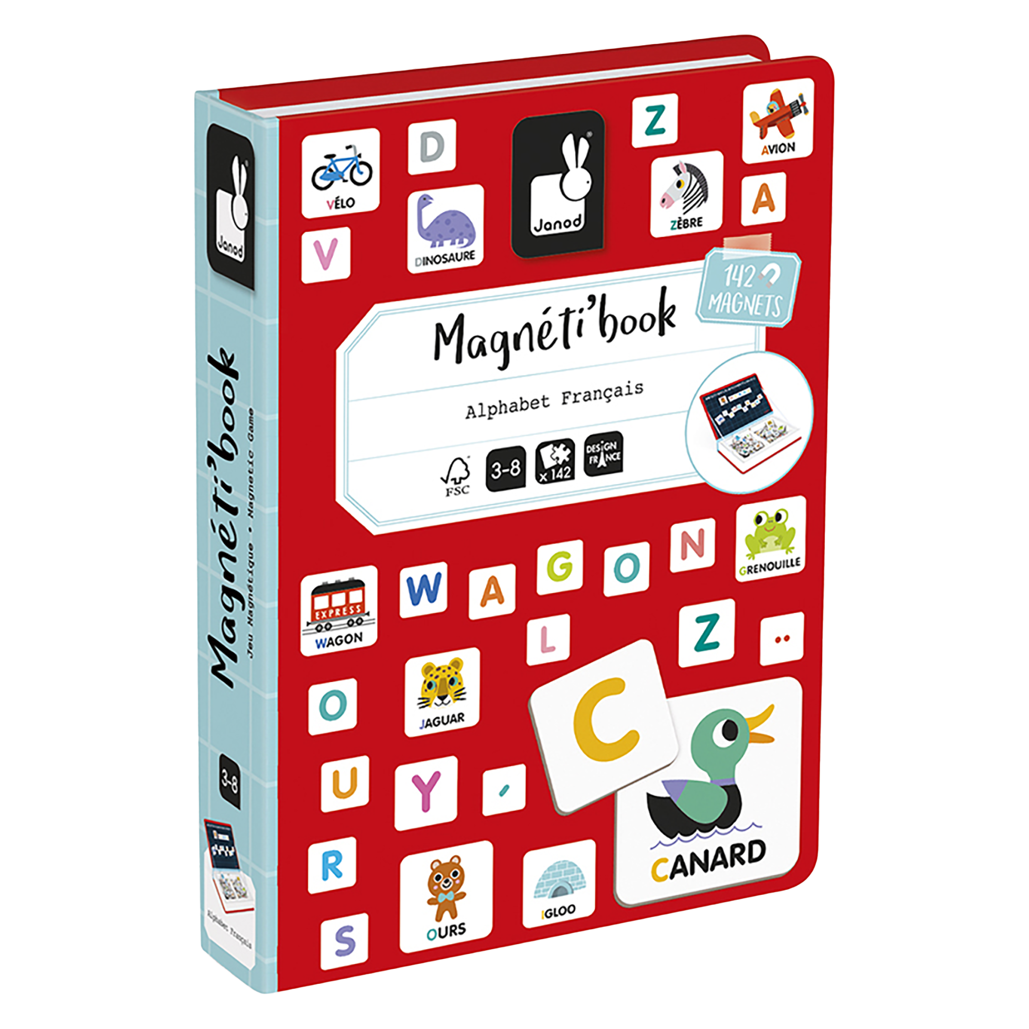 MAGNÉTI'BOOK - ALPHABET FRANCAIS JANOD
