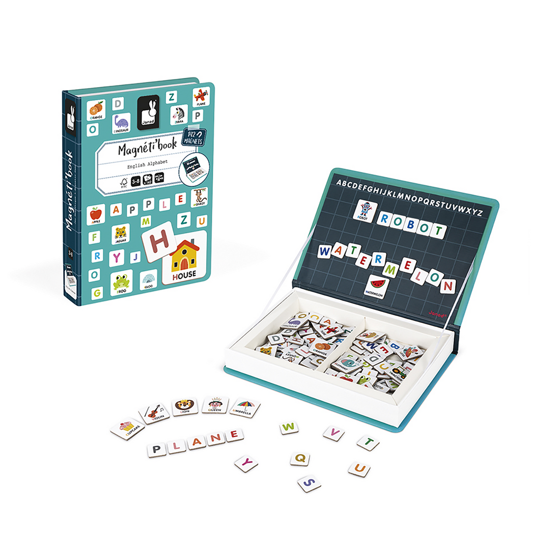 MAGNÉTI'BOOK - ALPHABET ANGLAIS JANOD