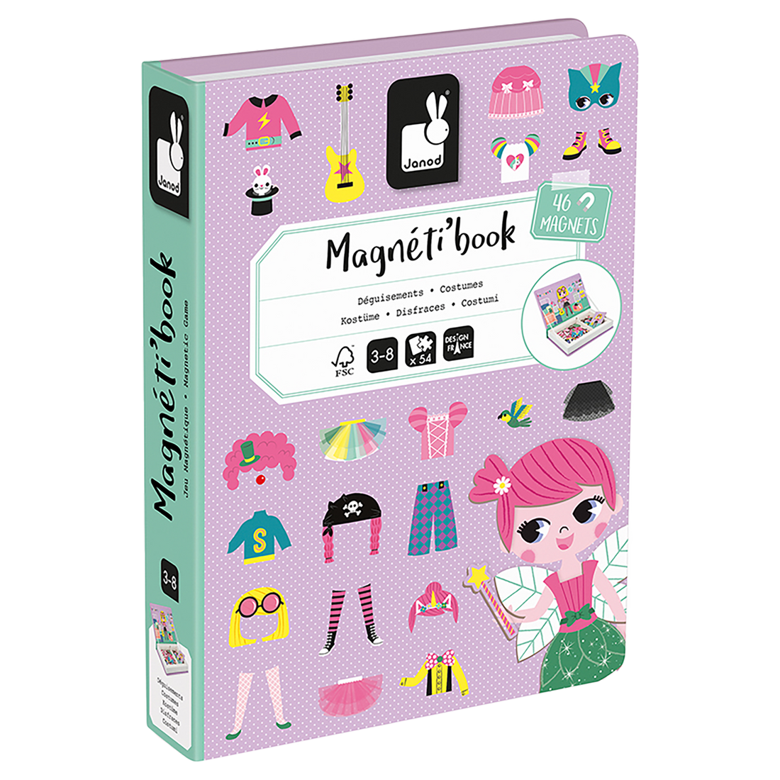 MAGNÉTI'BOOK - COSTUMES FILLES JANOD