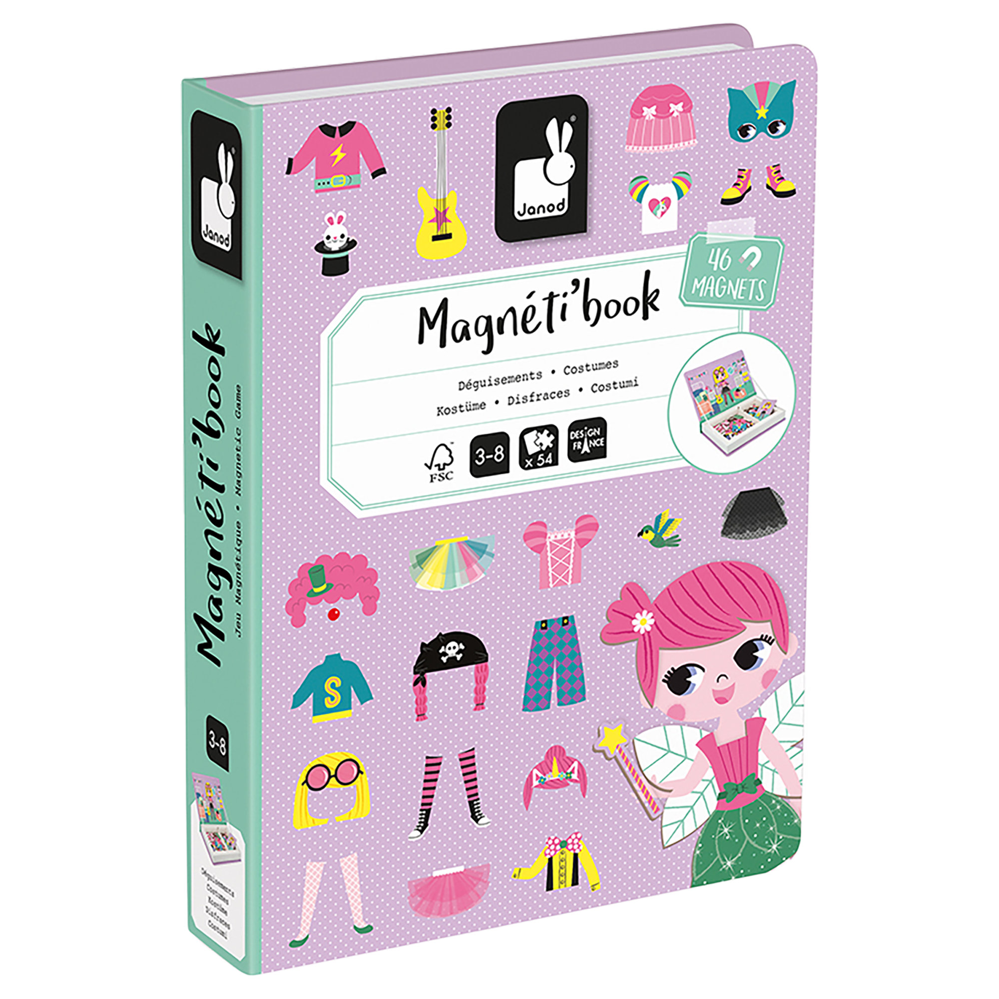 MAGNÉTI'BOOK - COSTUMES FILLES JANOD