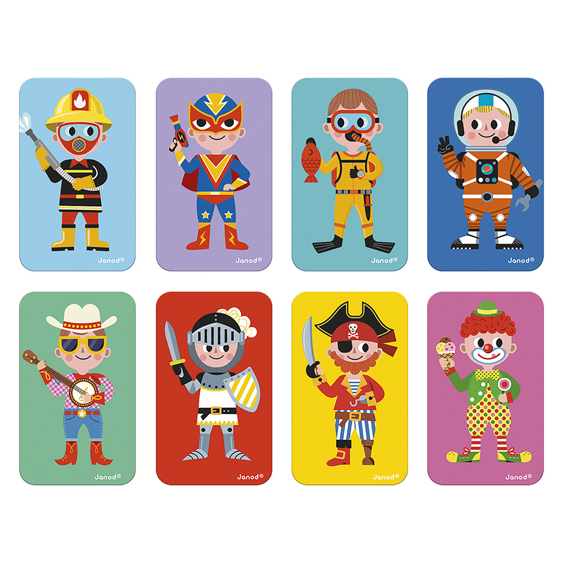 MAGNÉTI'BOOK - COSTUMES GARÇONS JANOD
