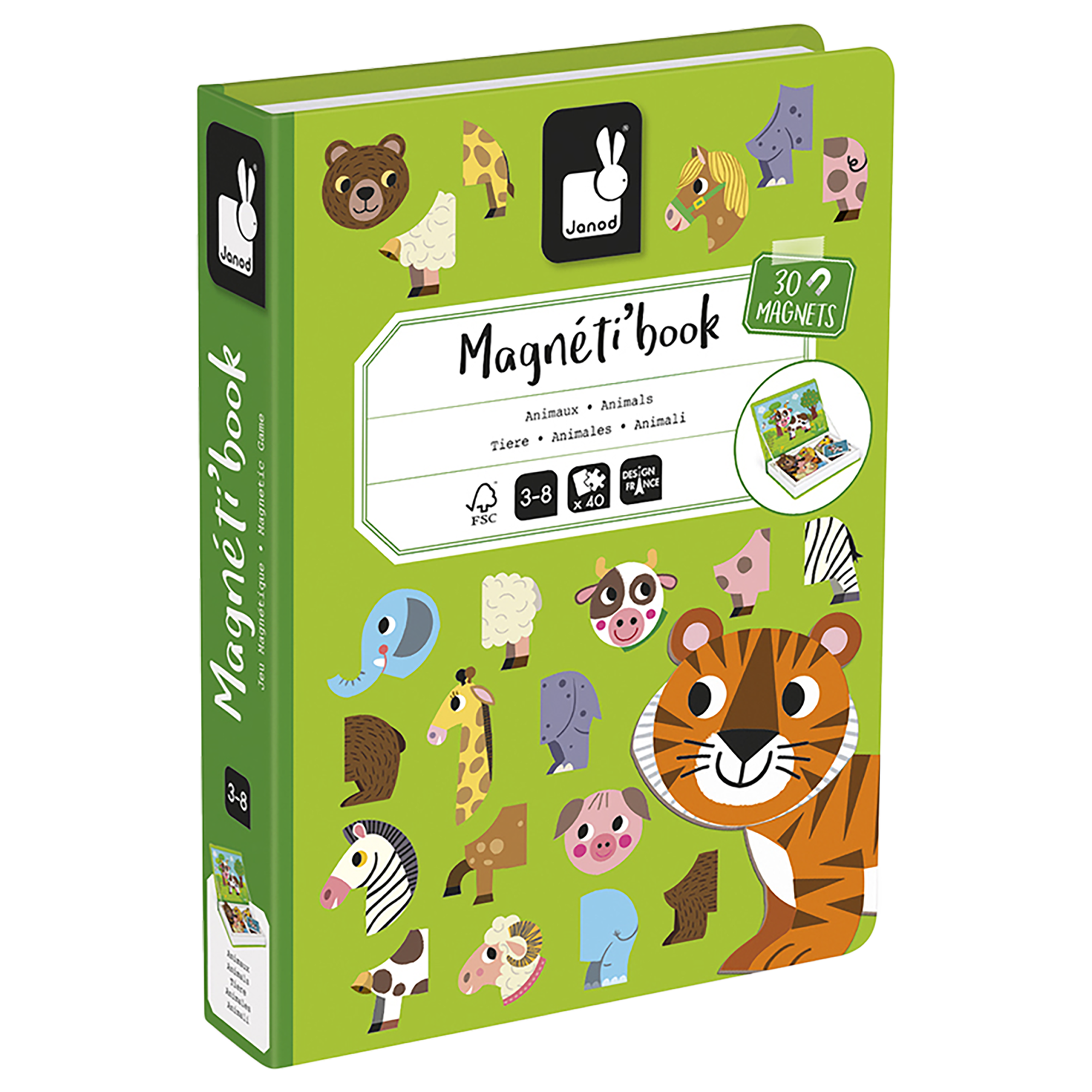 MAGNÉTI'BOOK - ANIMAUX JANOD