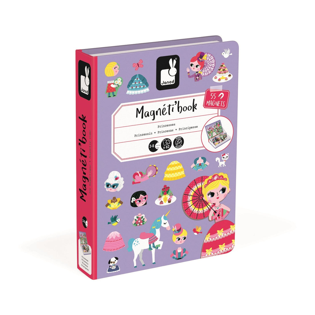 MAGNÉTI'BOOK - PRINCESSES JANOD