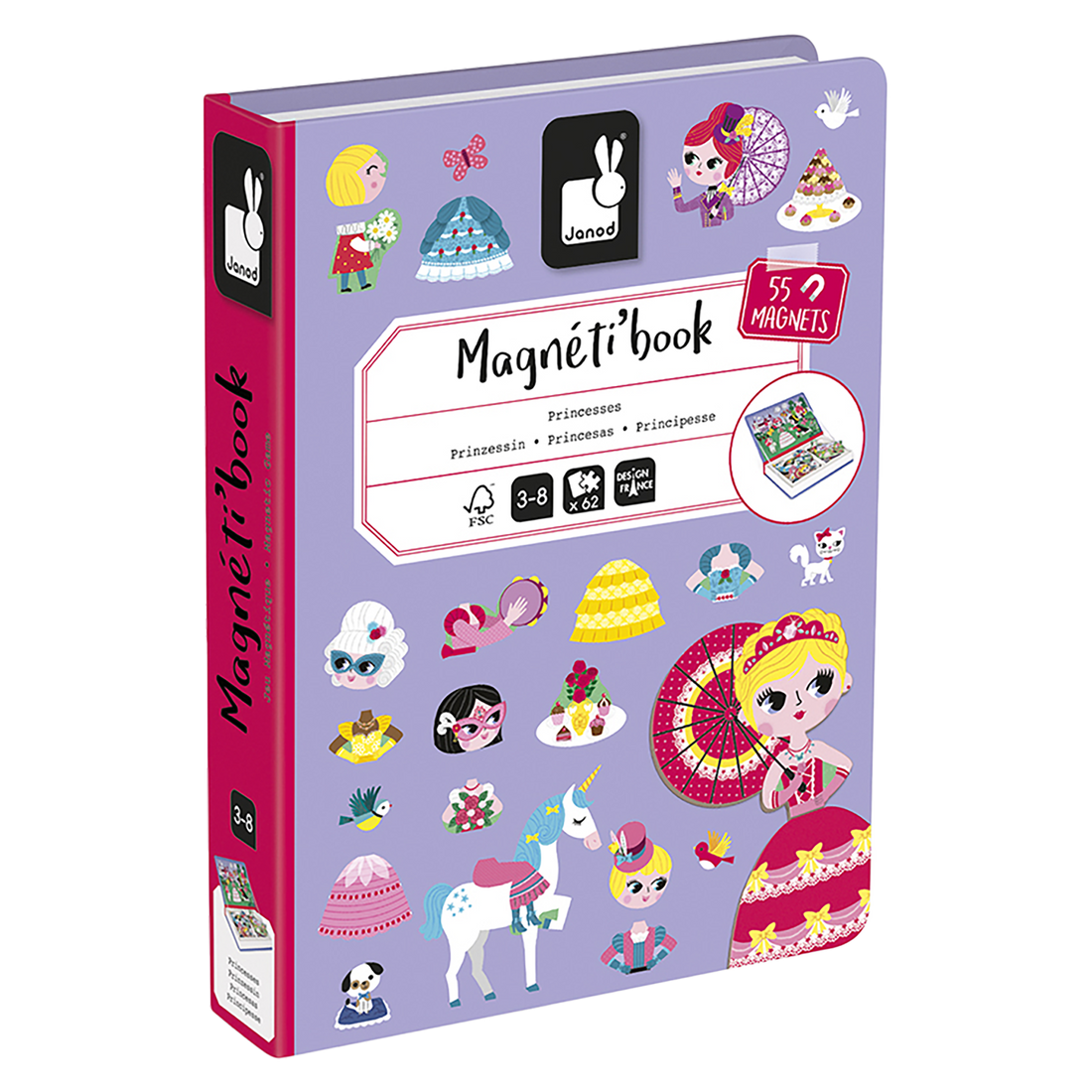MAGNÉTI'BOOK - PRINCESSES JANOD