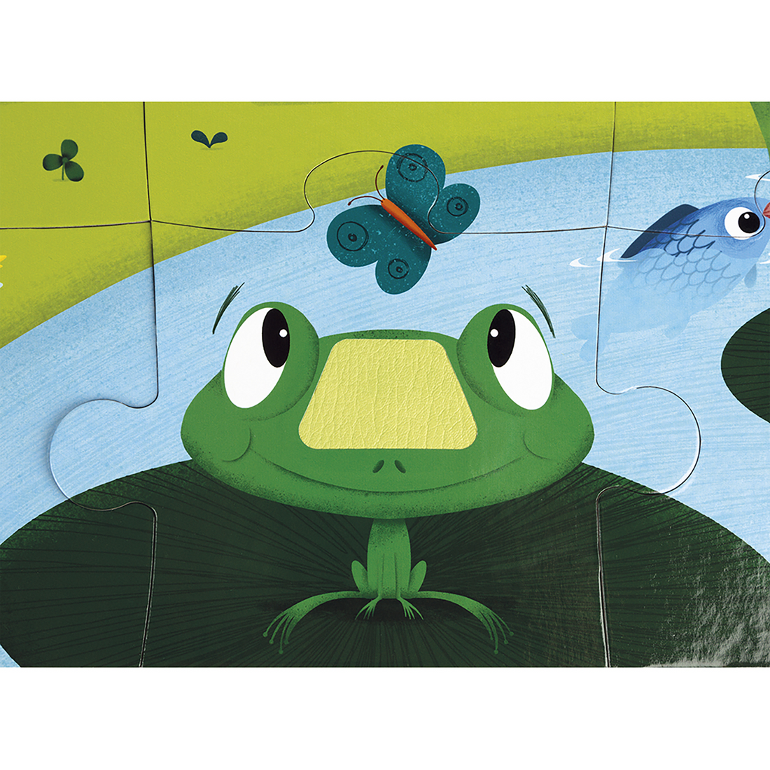 PZ20- TACTILE - LES ANIMAUX DE LA FERME JANOD PUZZLES
