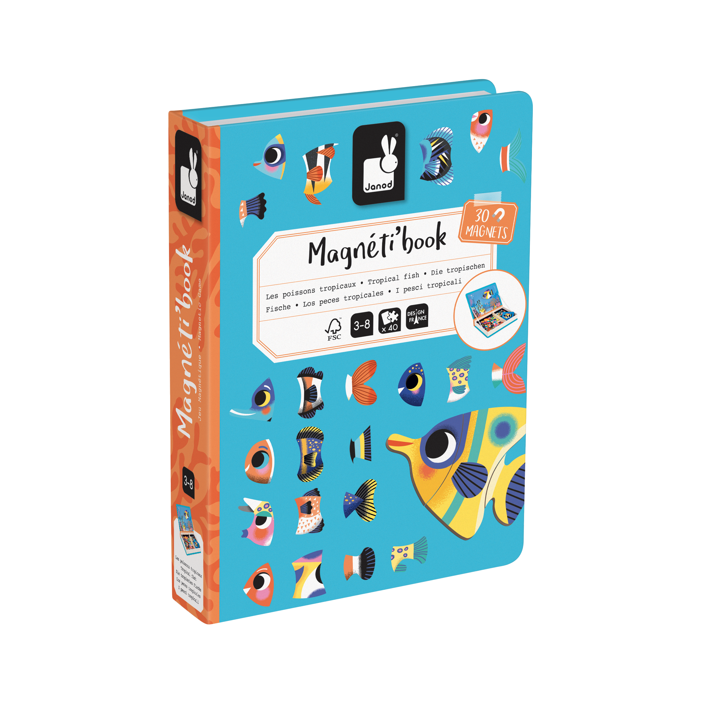 MAGNETI'BOOK - POISSONS TROPICAUX