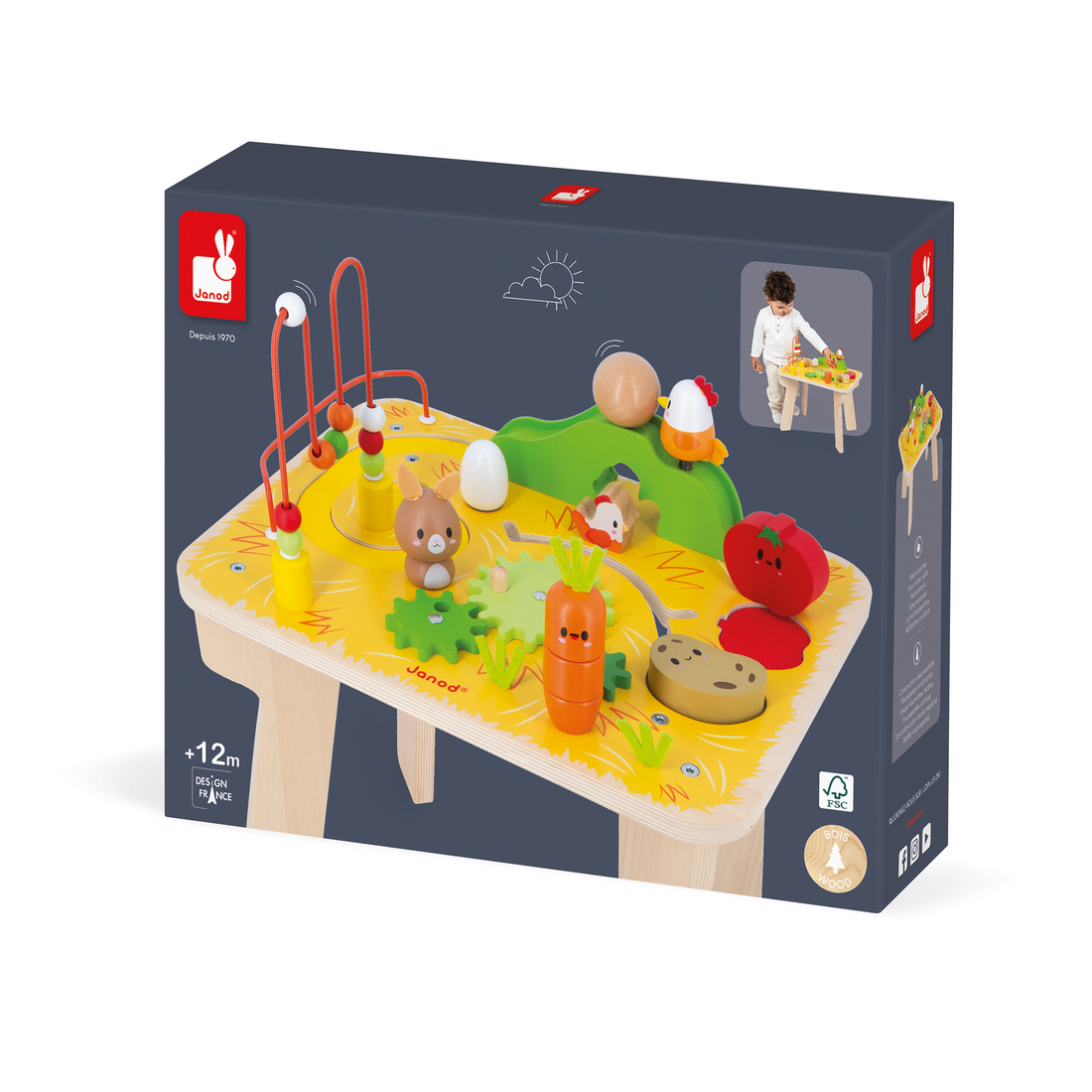 FERME: TABLE D'ACTIVITÉS JANOD