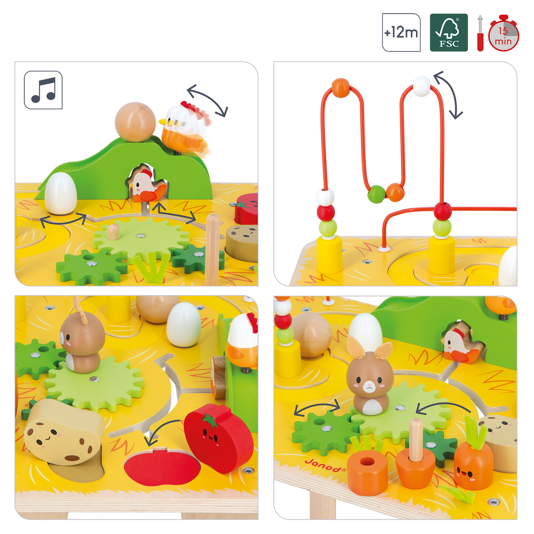 FERME: TABLE D'ACTIVITÉS JANOD