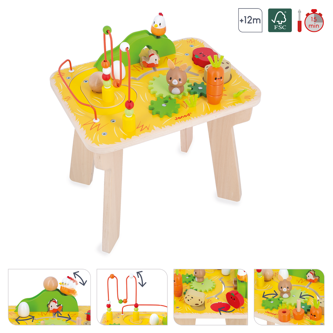 FERME: TABLE D'ACTIVITÉS JANOD