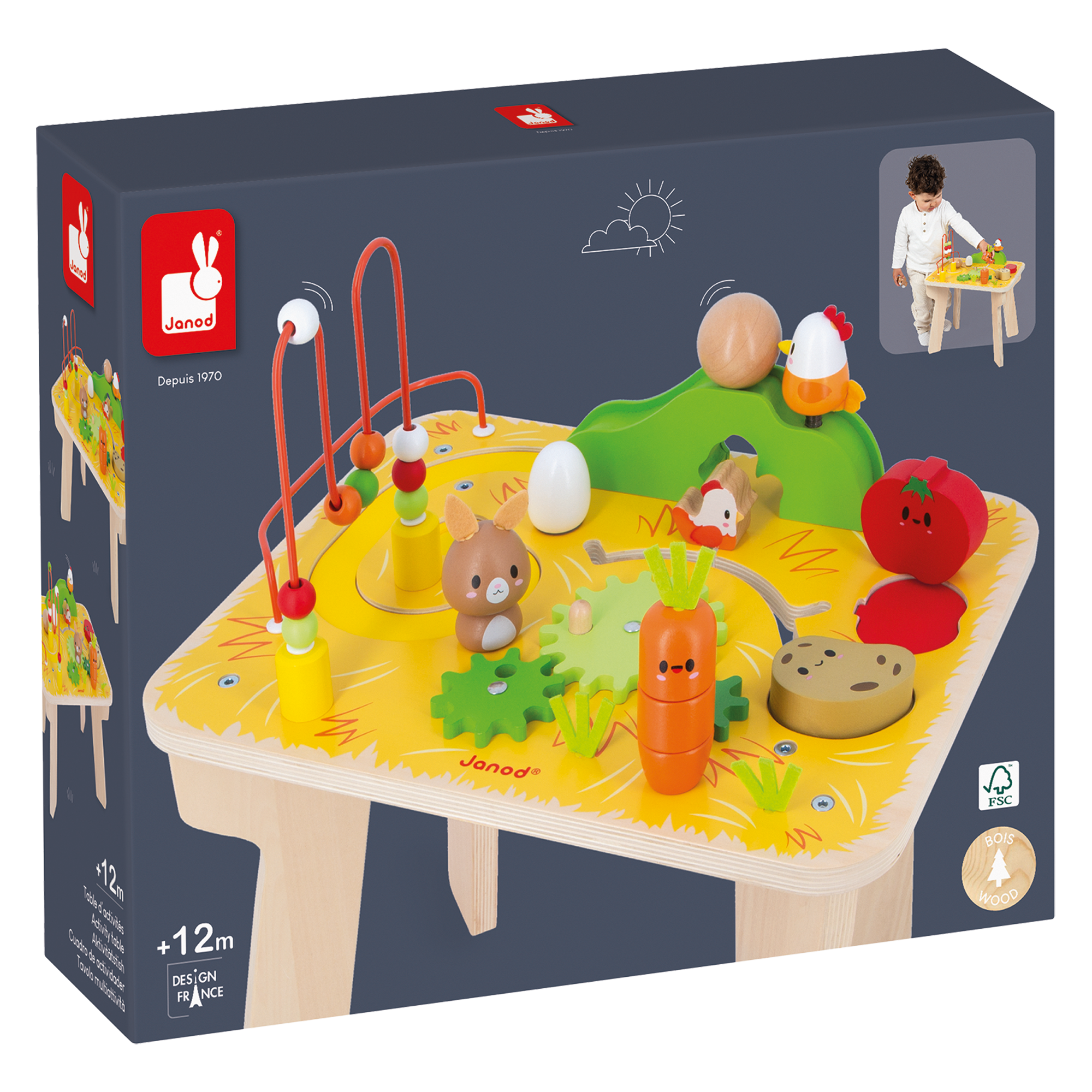 FERME: TABLE D'ACTIVITÉS JANOD