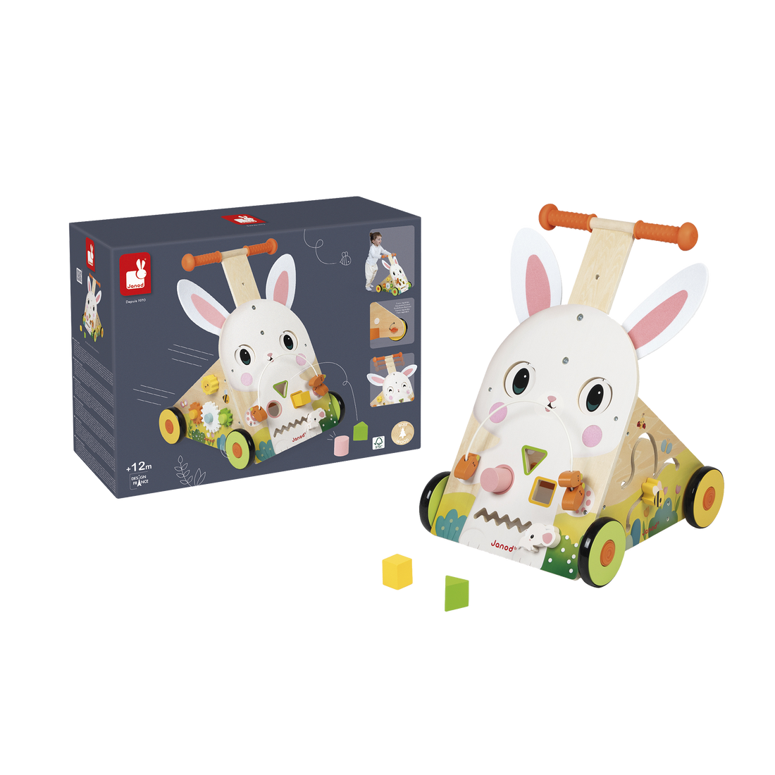 FERME: CHARIOT LAPIN JANOD