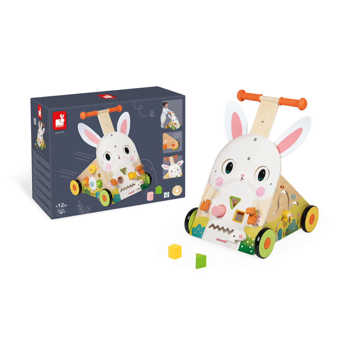 FERME: CHARIOT LAPIN JANOD