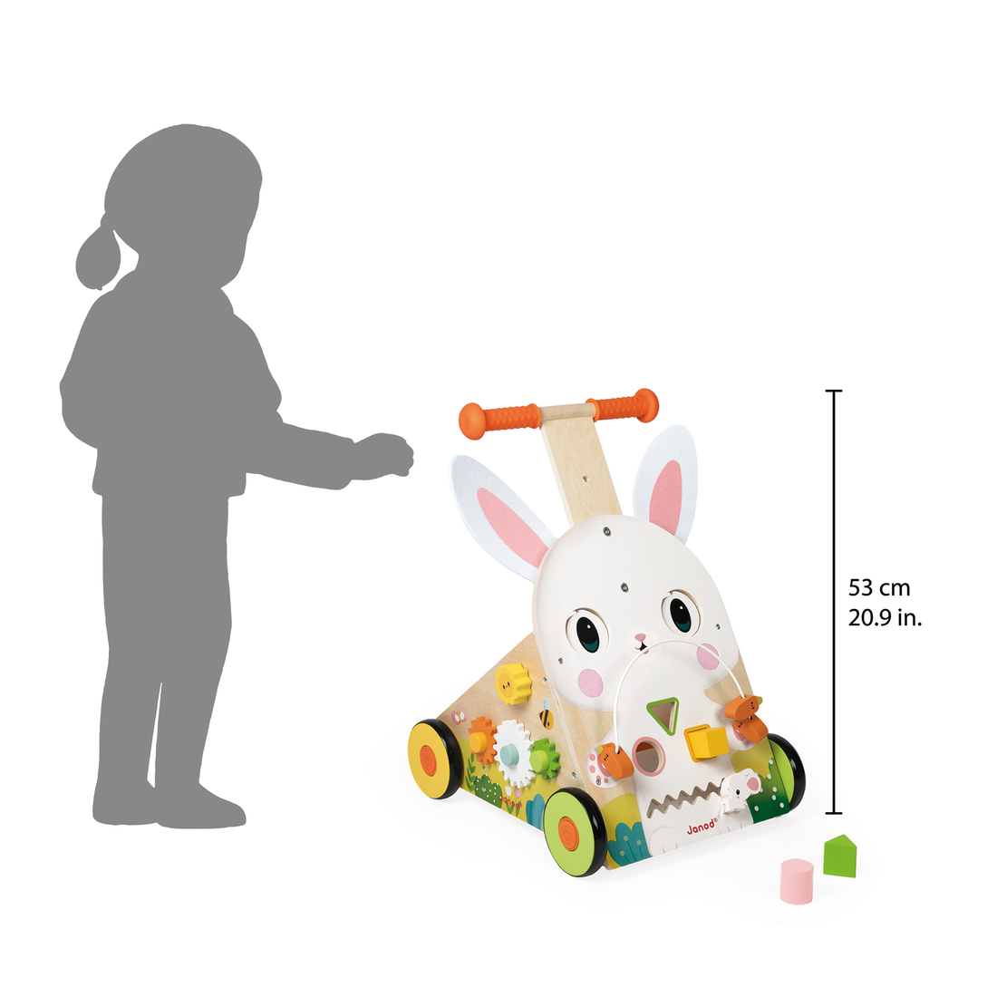 FERME: CHARIOT LAPIN JANOD