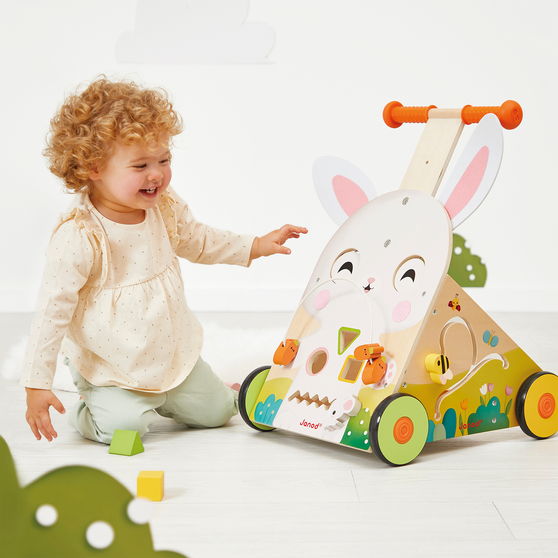 FERME: CHARIOT LAPIN JANOD