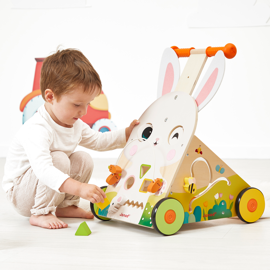 FERME: CHARIOT LAPIN JANOD