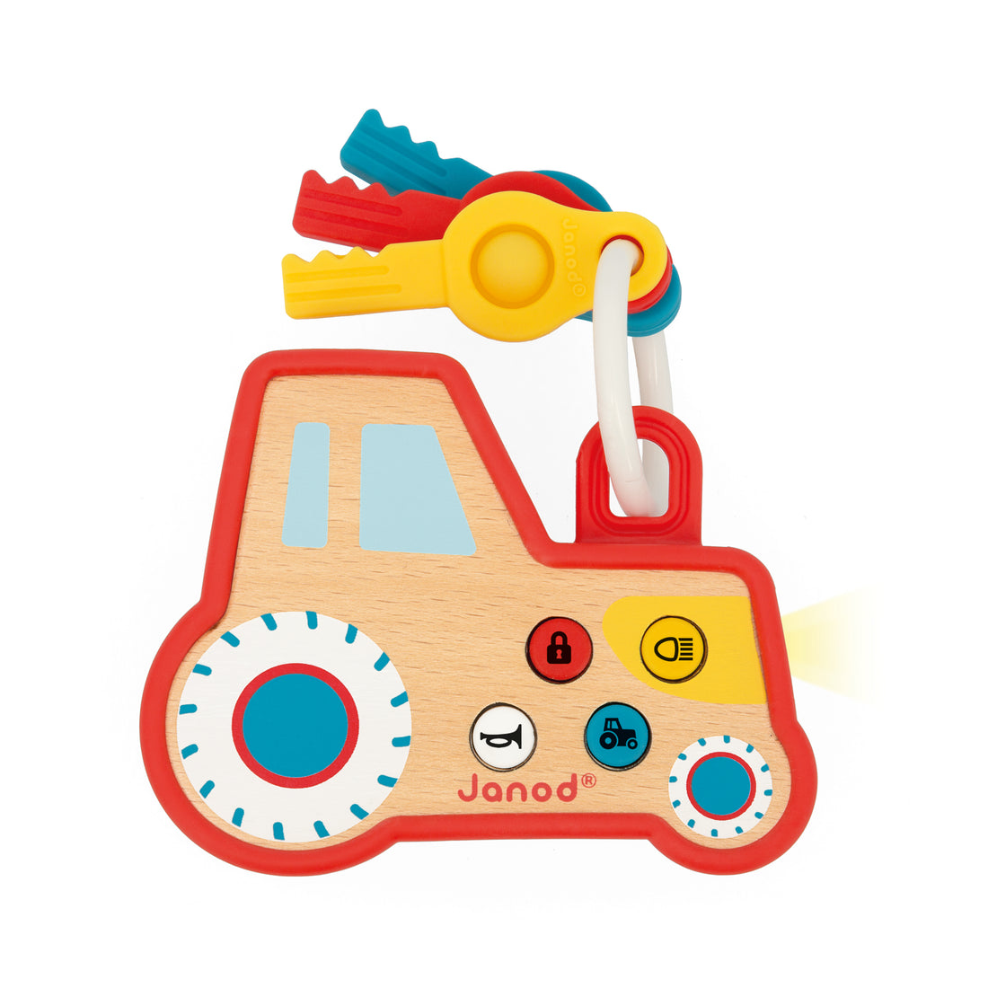 PORTE-CLÉS TRACTEUR - LA FERME