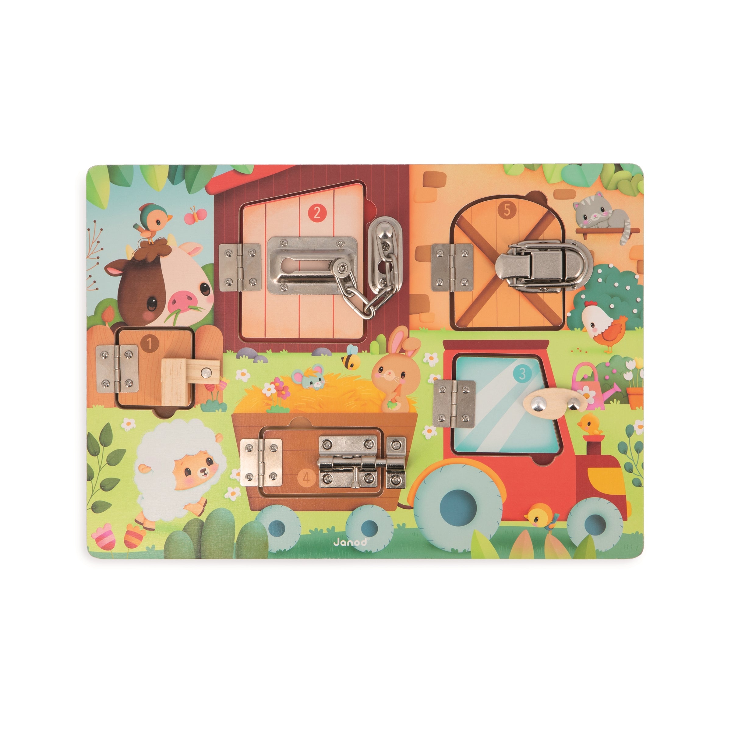 THE FARM- PLANCHE À CADENAS