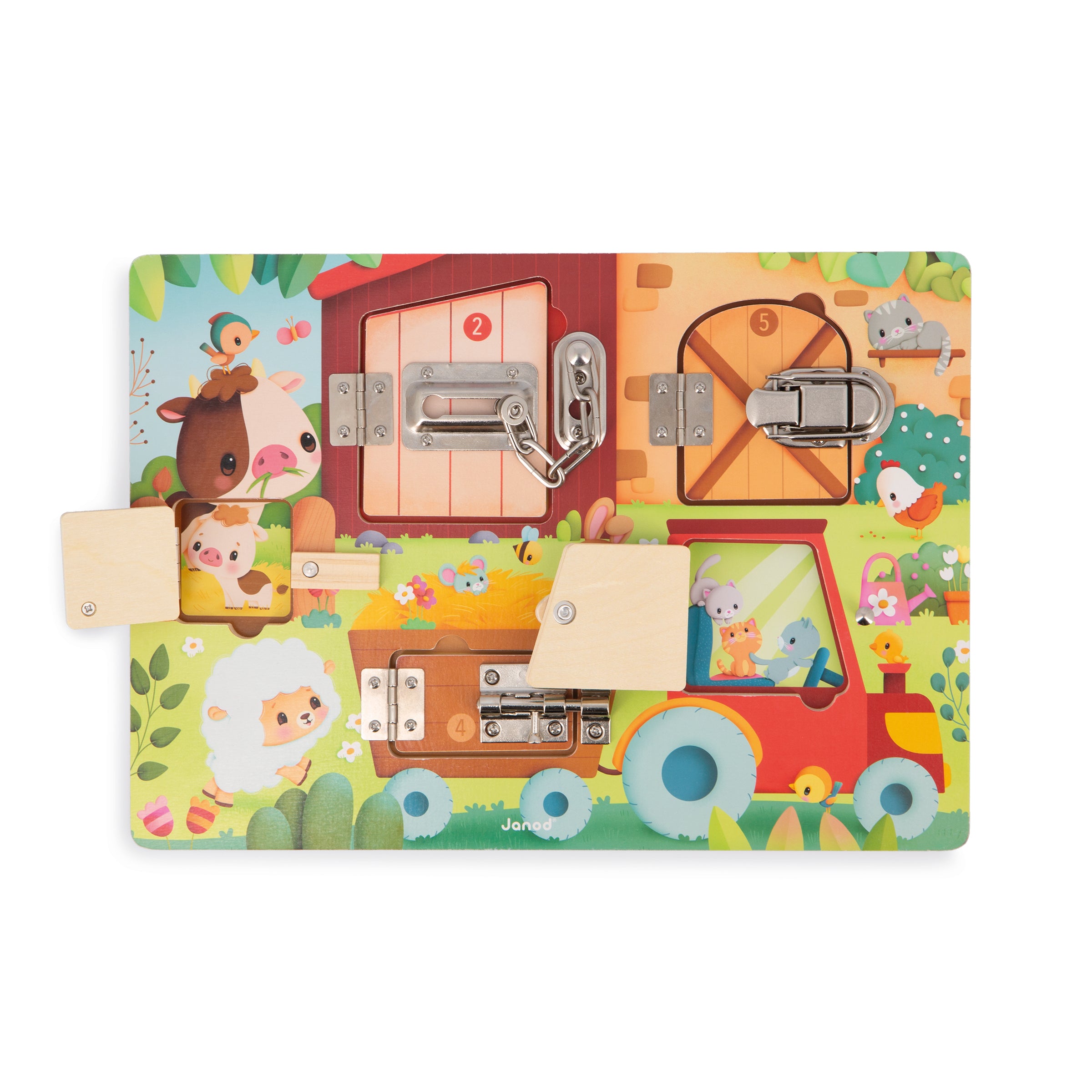 THE FARM- PLANCHE À CADENAS