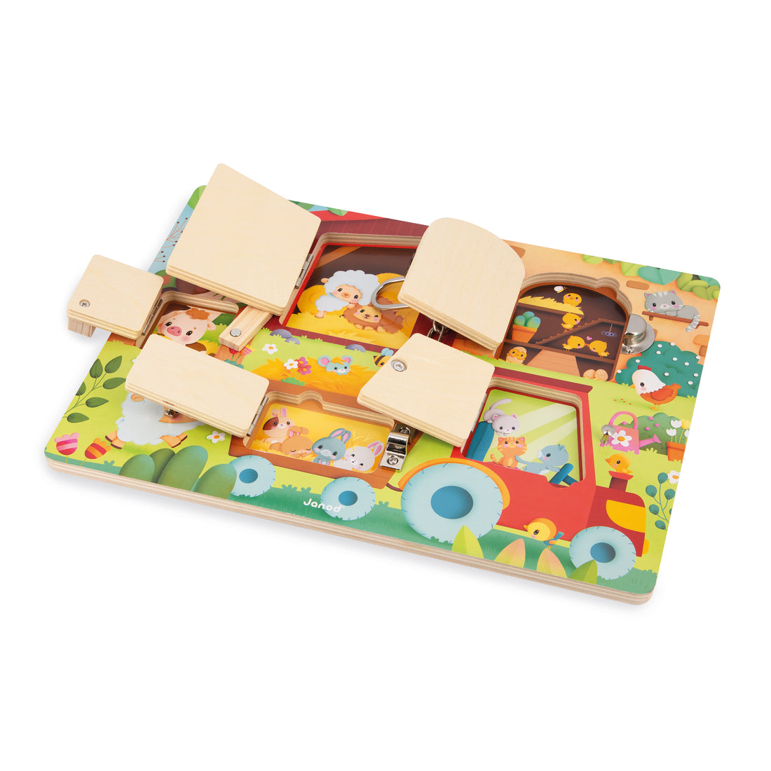 THE FARM- PLANCHE À CADENAS