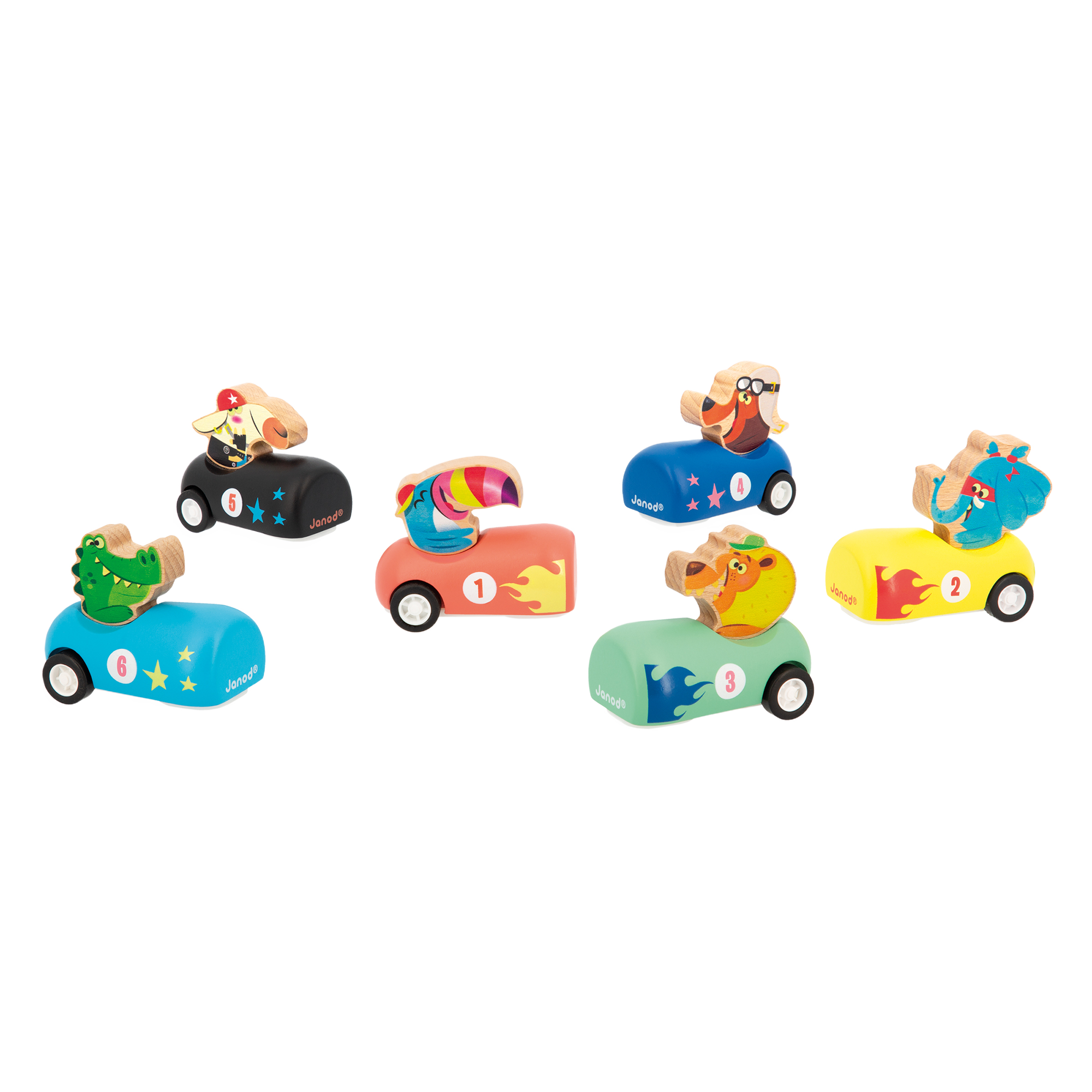 APPLEPOP: PRÉS. - VOITURE À FRICTION (VENDU 12 UNITÉS - 6 MODÈLES) JANOD