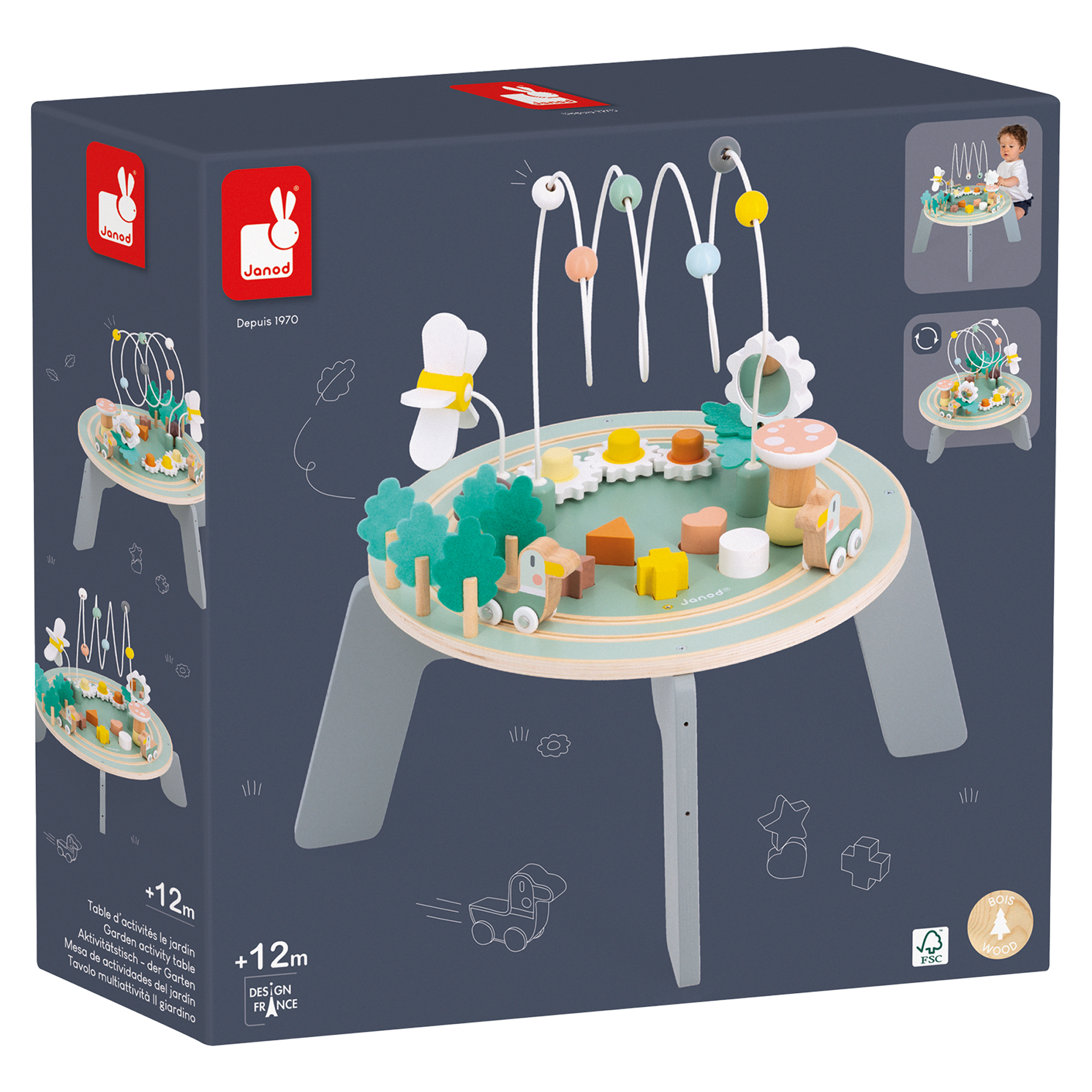 SWEET COCOON: TABLE D'ACTIVITÉS JARDIN JANOD