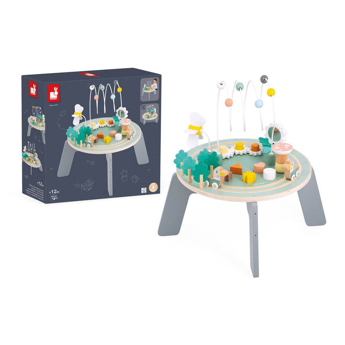 SWEET COCOON: TABLE D'ACTIVITÉS JARDIN JANOD