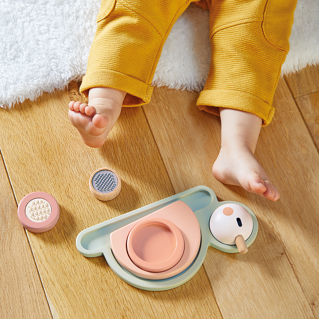 SWEET COCOON: ESCARGOT SENSORIEL EMPILABLE JANOD