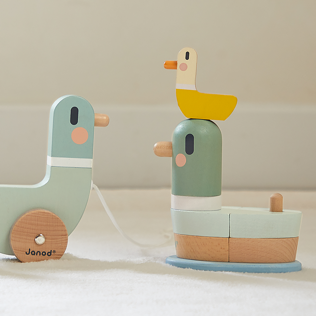 SWEET COCOON: CANARDS EMPILABLES JANOD