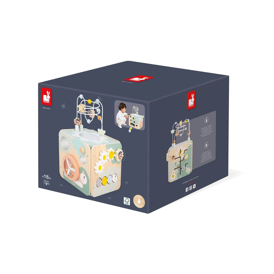 SWEET COCOON: MAXI-CUBE MULTI-ACTIVITÉS JANOD