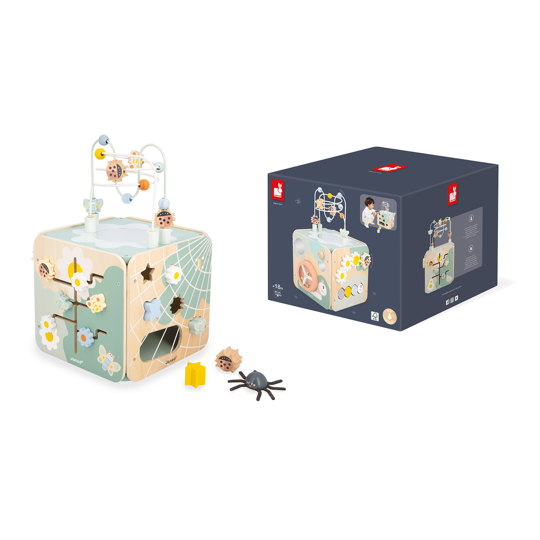 SWEET COCOON: MAXI-CUBE MULTI-ACTIVITÉS JANOD