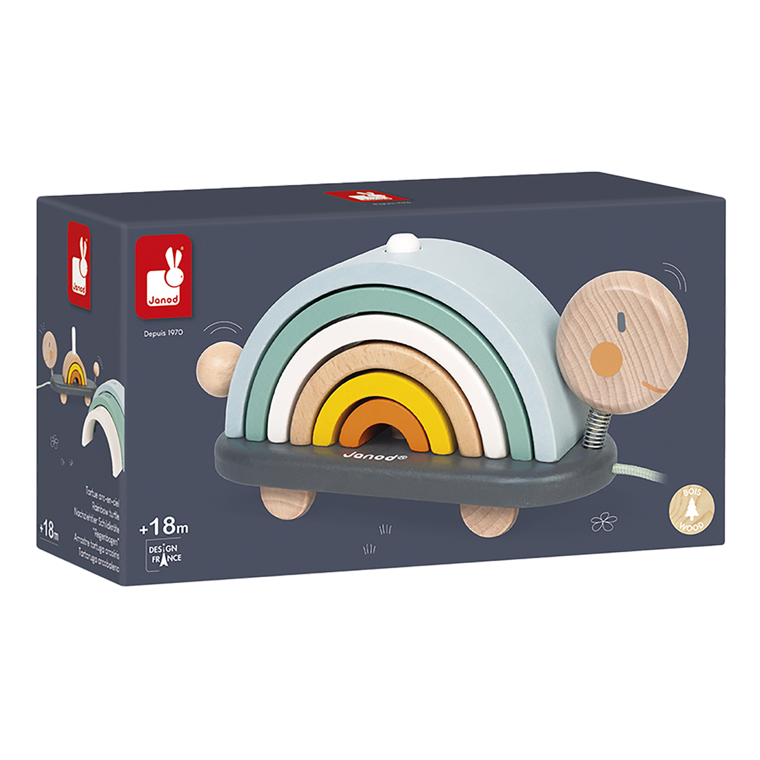 SWEET COCOON - TORTUE ARC-EN-CIEL JANOD