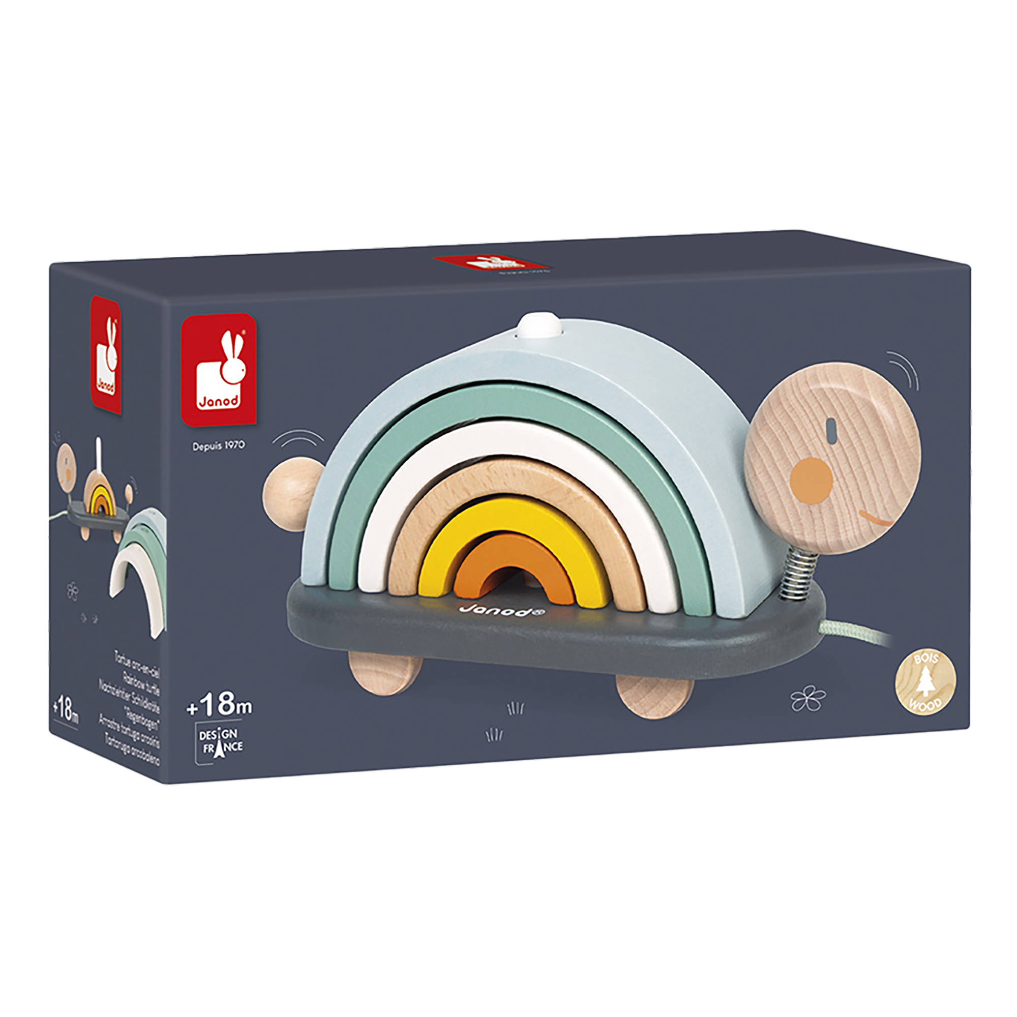 SWEET COCOON - TORTUE ARC-EN-CIEL JANOD
