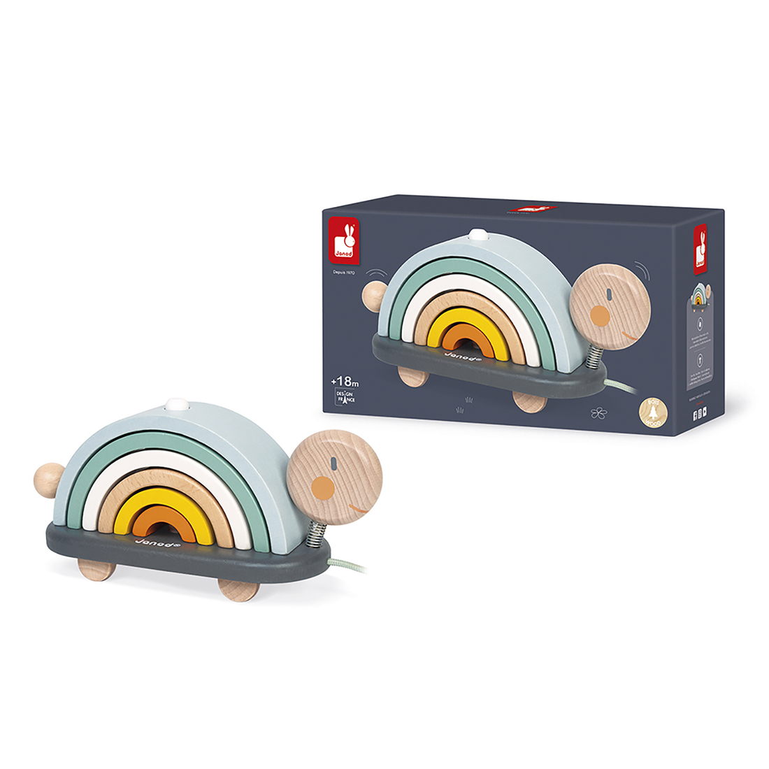 SWEET COCOON - TORTUE ARC-EN-CIEL JANOD