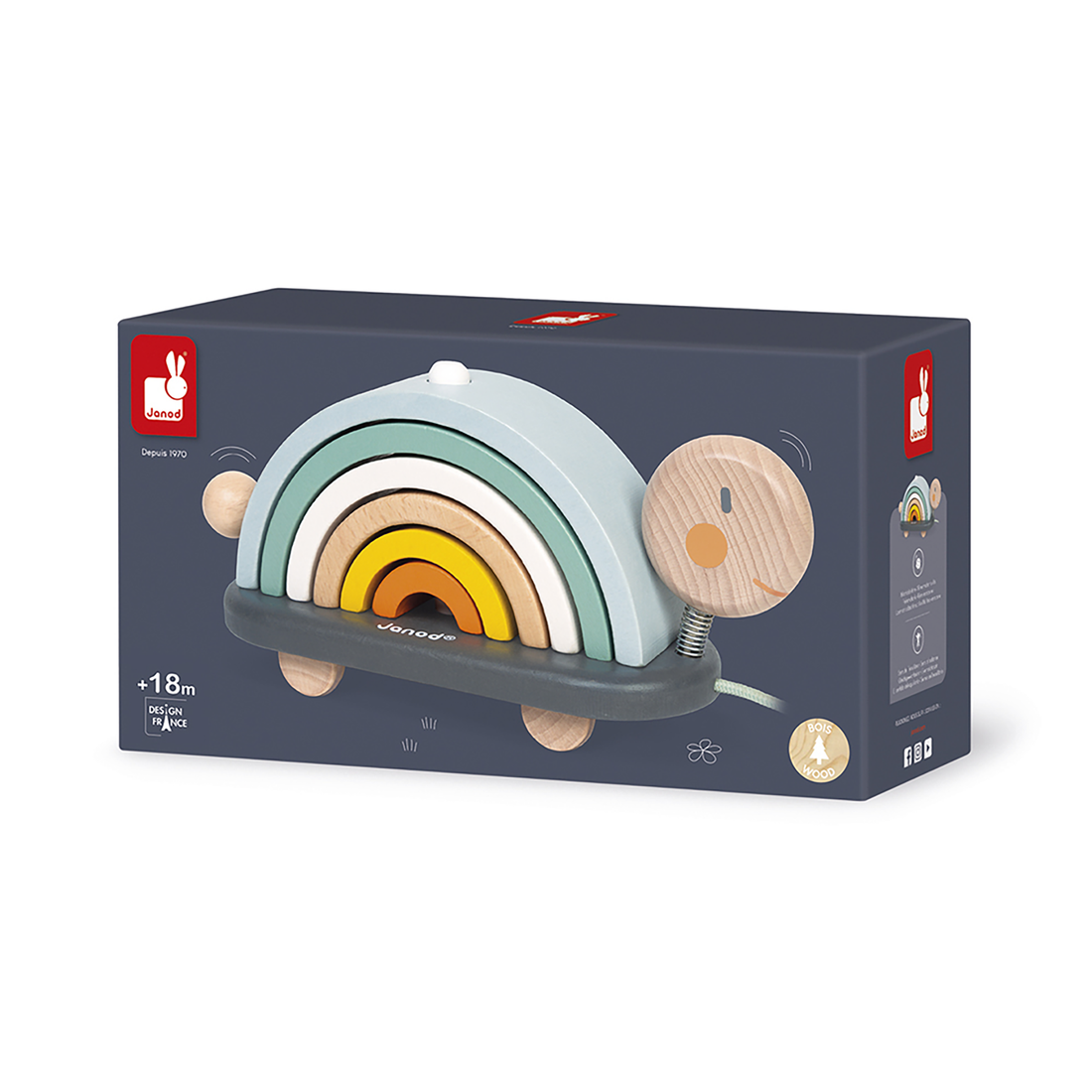 SWEET COCOON - TORTUE ARC-EN-CIEL JANOD