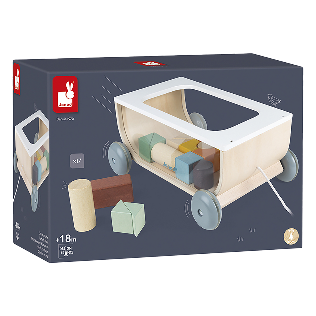 SWEET COCOON - CHARIOT DE CUBES JANOD
